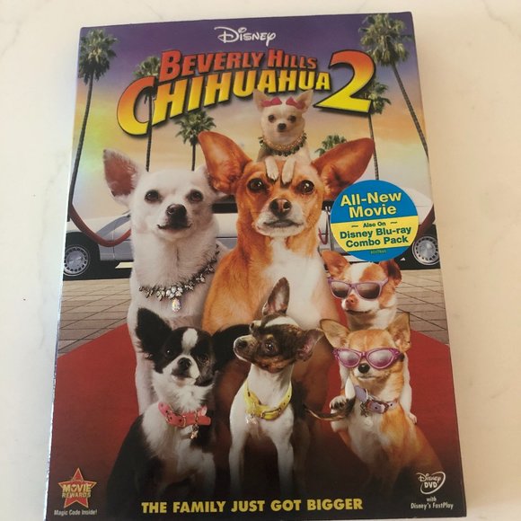 2 for $10 🎁 NWT Disney Beverly Hills Chihuahua 2 DVD - Picture 1 of 3